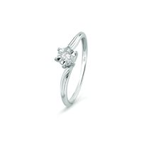 Anello Bliss Donna BL RUGIADA in Oro bianco Diamante 0.07 Ct 20101419 - 20101419